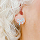 Kylie Bow Earrings - Dahlia Blue