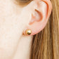 Screwback Stud Earrings - Vera Round 8mm