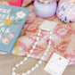 Necklace - Maris Pearl Pink Multi