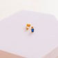 Screwback Stud Earrings - Madison Sapphire