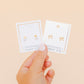 Screwback Stud Earrings - Heidi Pearl Bunny