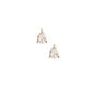 Screwback Stud Earrings - Paige Pear