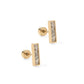 Screwback Stud Earrings - Vega