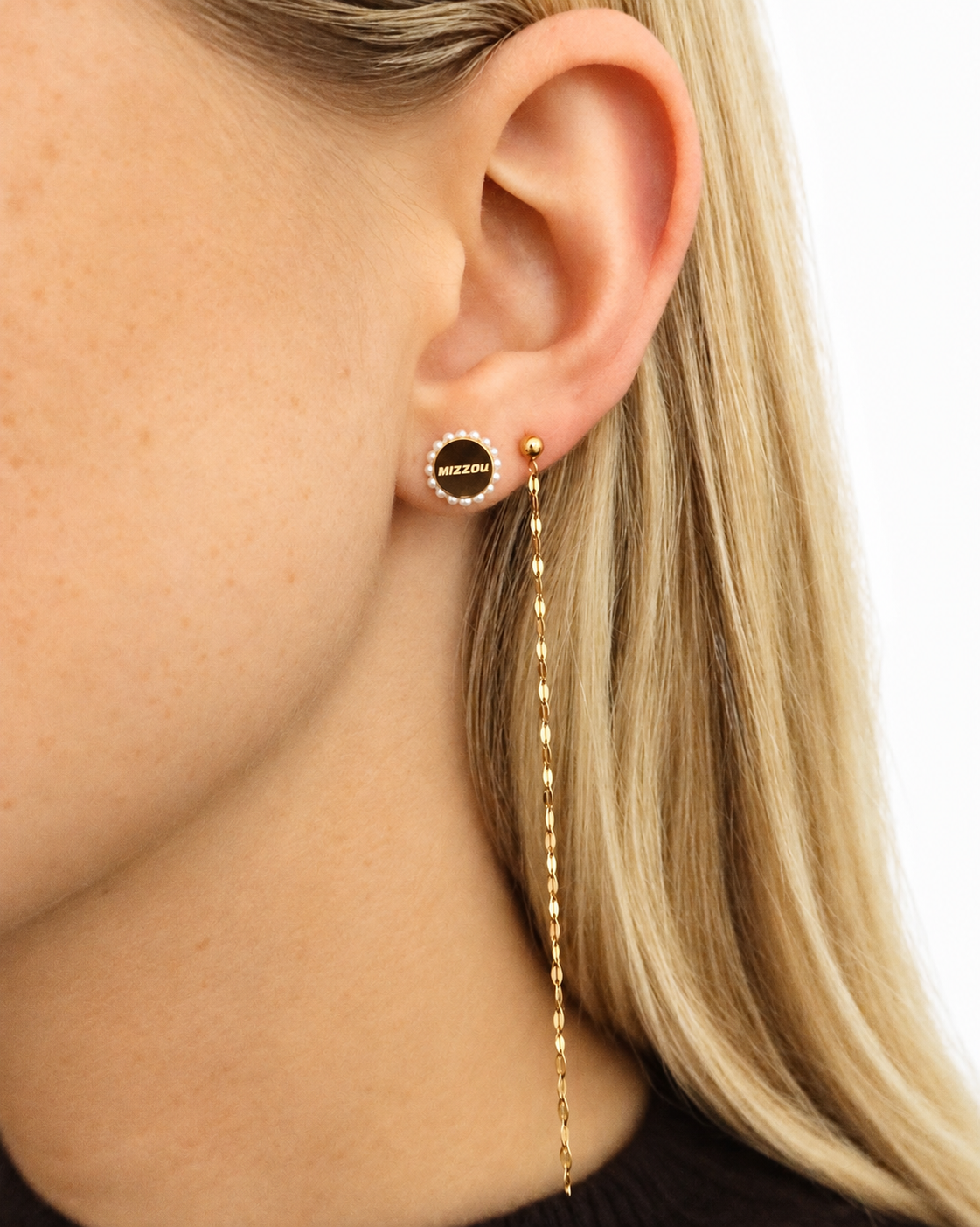 Screwback Stud Earrings - Missouri Alice Gold - Shop LINNY CO