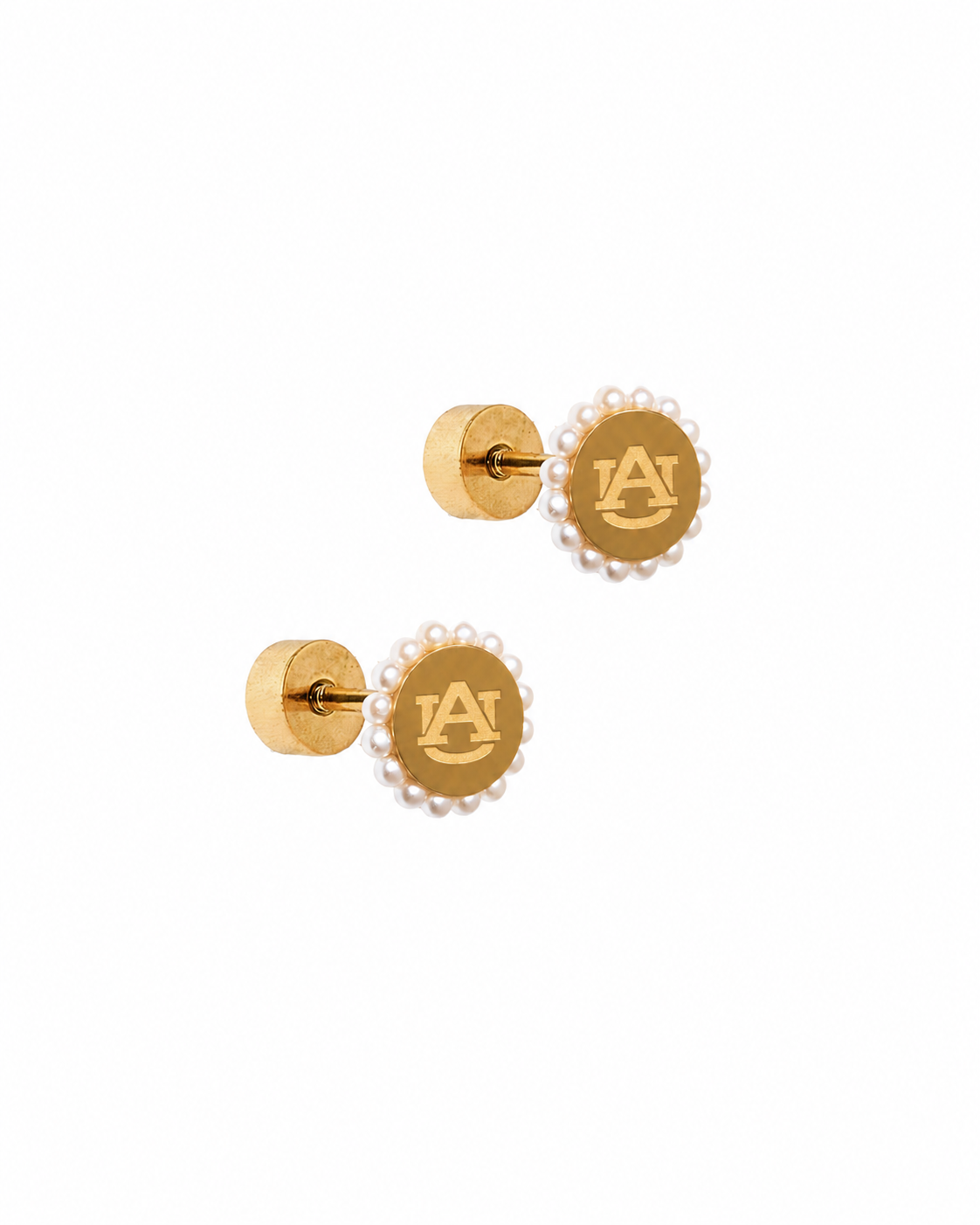 Screwback Stud Earrings - Auburn Alice Gold - Shop LINNY CO