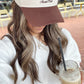 Weekend Brunch Club - Brown Vintage Trucker Hat