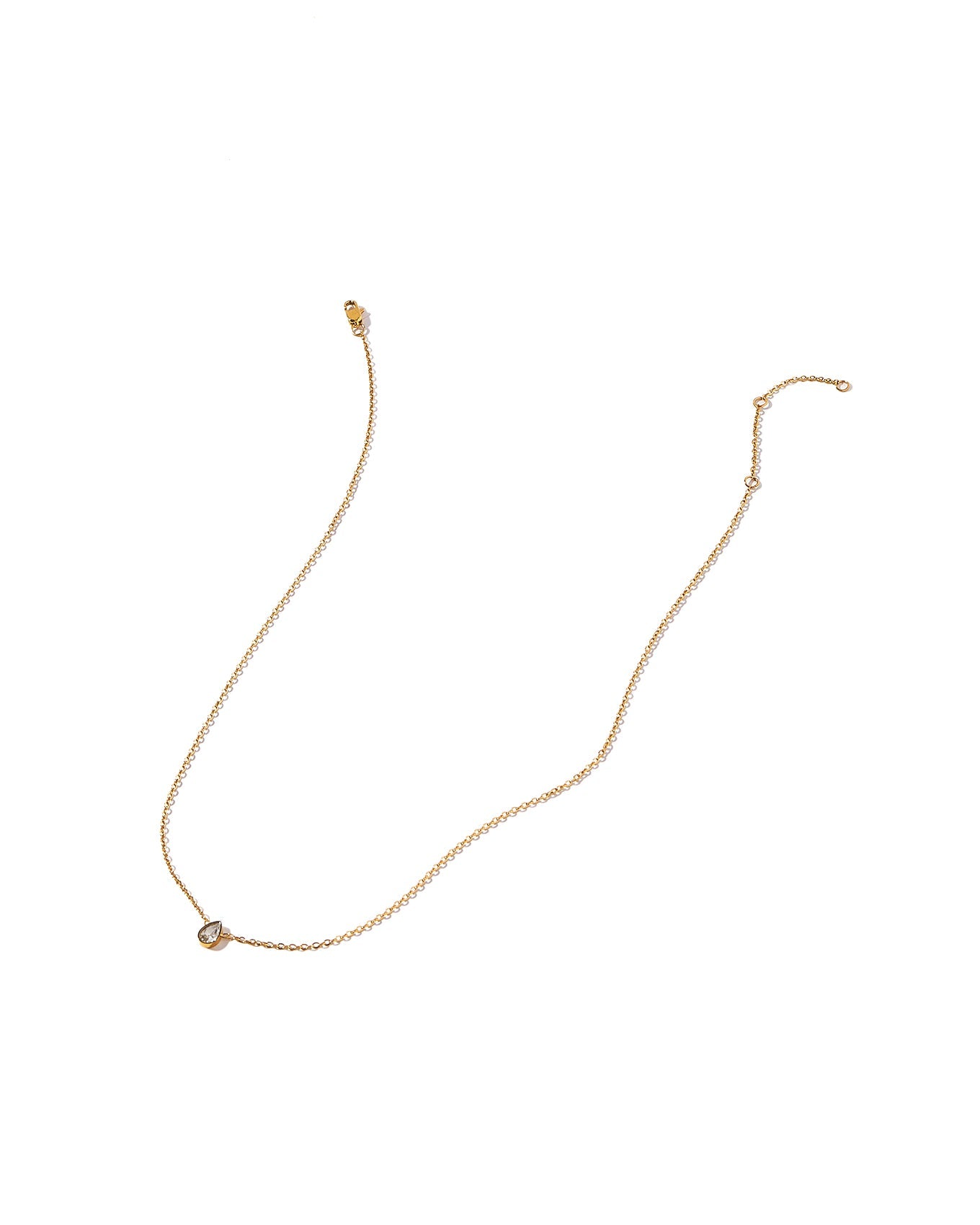 Necklace - Paloma Pear Drop Gold