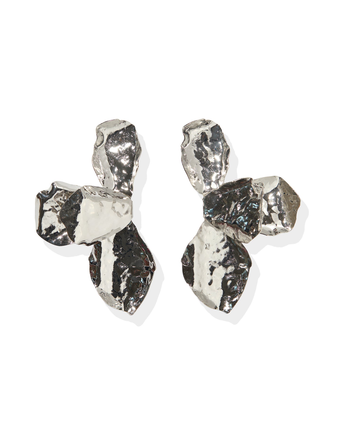 Eden Statement Earring - Silver