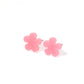Jenna Stud Earrings - Flower Coral