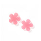 Jenna Stud Earrings - Flower Coral