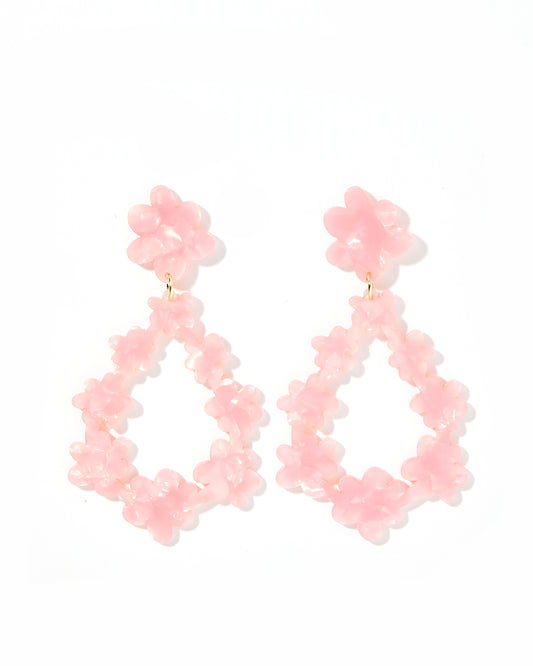 Bianca Statement Earrings - Ballet Slipper