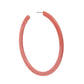 Holly Mega Hoop Earrings - Dusty Pink