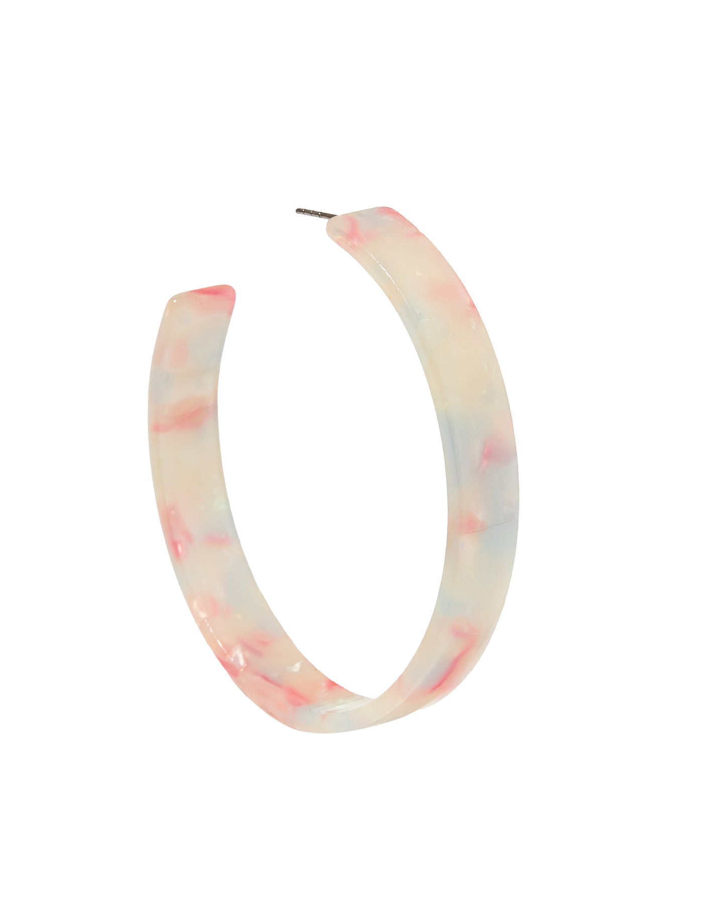 Ashley Mega Hoop Earrings - Sugar Plum
