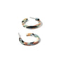 Holly Mini Hoop Earrings - Desert Camo