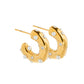 Kaitlyn Hoop Earrings - Gold