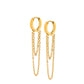 Huggie Earrings - Gwen Gold