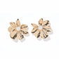 Ainsley Gold Flower Earrings