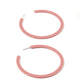 Holly Mega Hoop Earrings - Dusty Pink