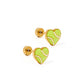 Screwback Stud Earrings - Tennis