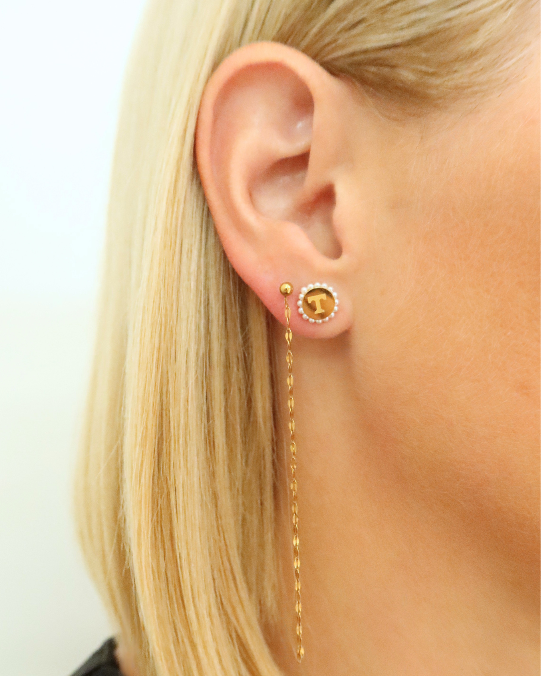 Screwback Stud Earrings - Tennessee Alice Gold - Shop LINNY CO