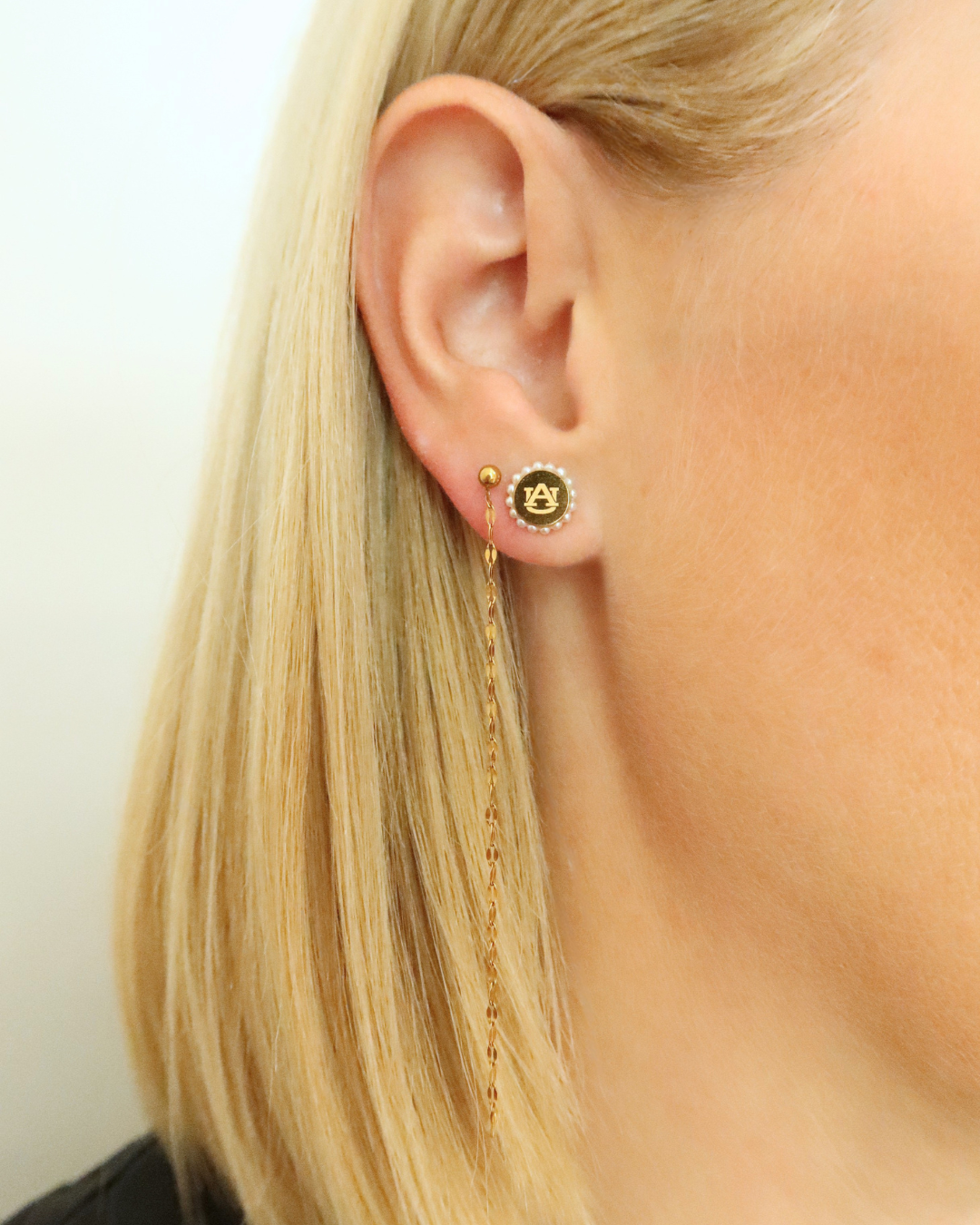 Screwback Stud Earrings - Auburn Alice Gold - Shop LINNY CO