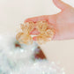 Amanda Flower Statement Earrings - Gold - Shop LINNY CO