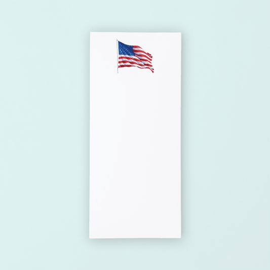 American Flag Lists Pad - Shop LINNY CO