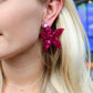 Annie Statement Earring - Pinot Noir - Shop LINNY CO