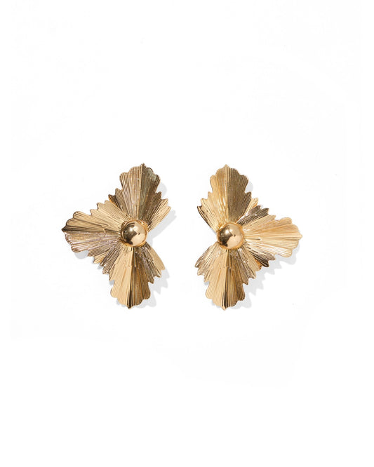 Anya Flower Statement Earrings - Shop LINNY CO