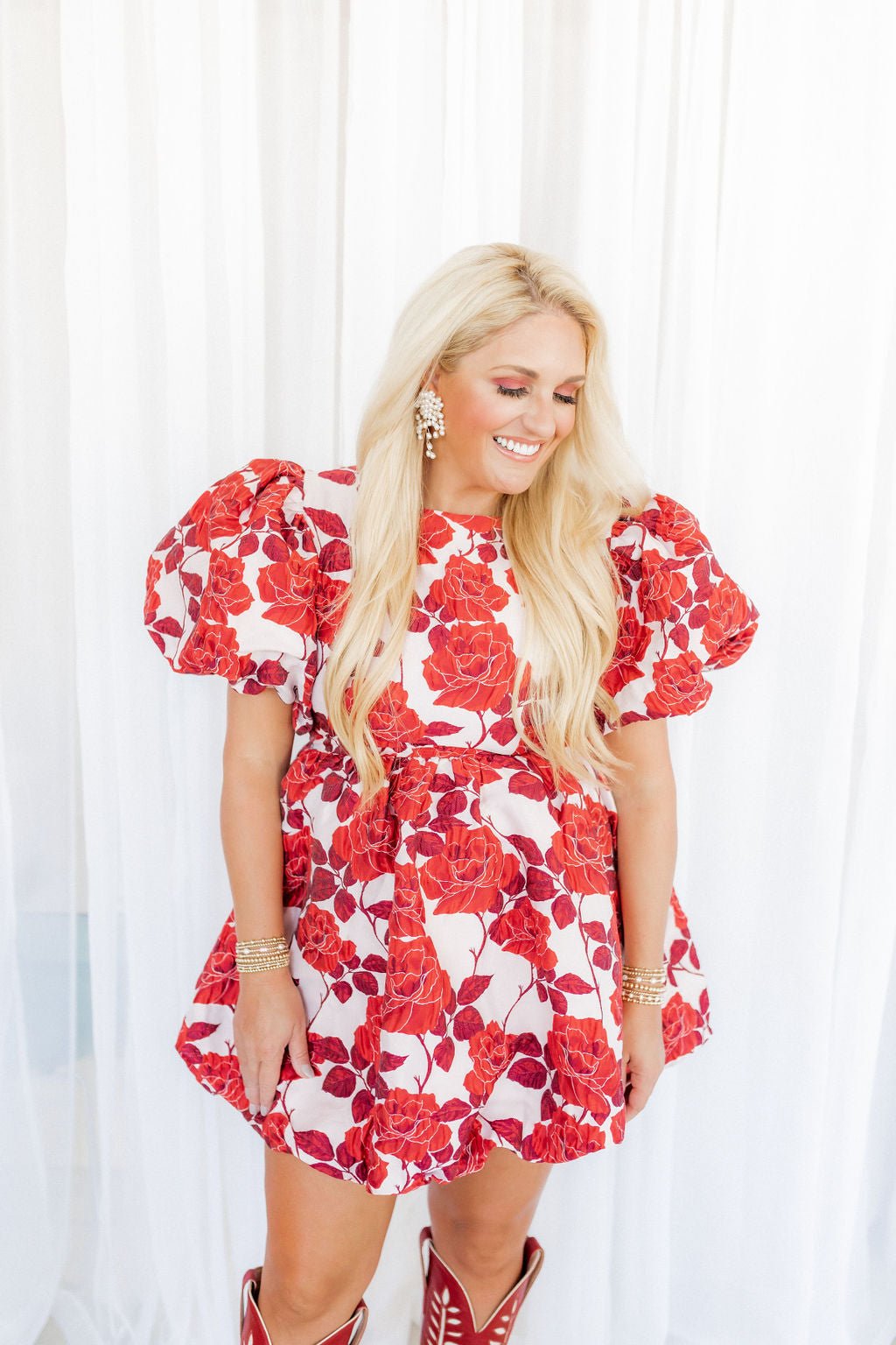 Ariel Pearl Statement Earrings - Shop LINNY CO