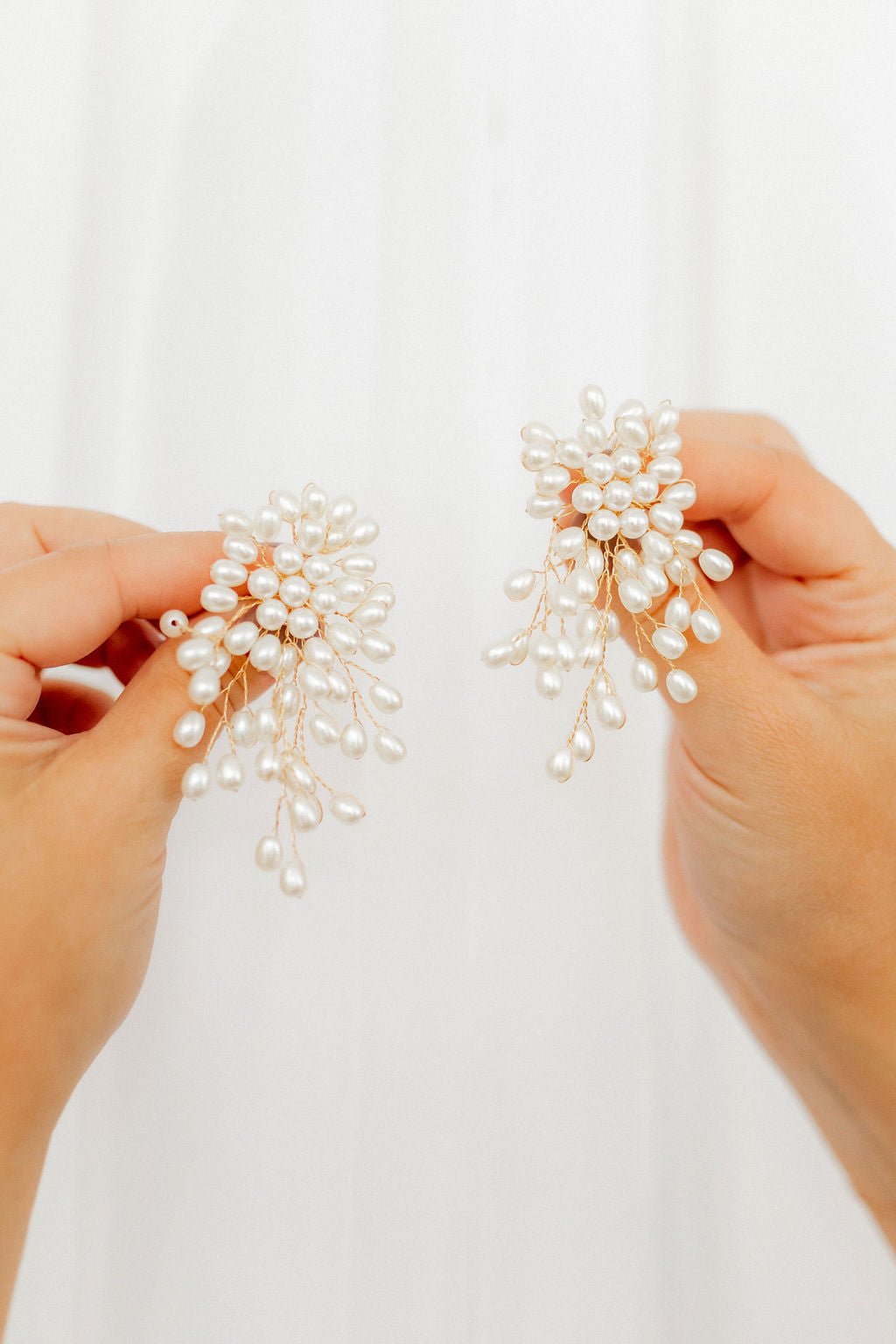 Ariel Pearl Statement Earrings - Shop LINNY CO