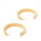Ashley Medium Hoop Earrings - Latte - Shop LINNY CO