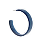 Ashley Medium Hoop Earrings - Navy - Shop LINNY CO