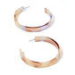 Ashley Mega Hoop Earrings - Lavender Honey - Shop LINNY CO