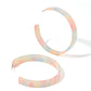 Ashley Mega Hoop Earrings - Sugar Plum - Shop LINNY CO