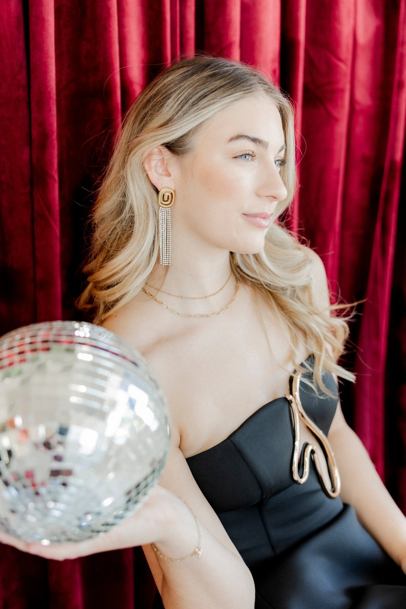 Athena Statement Earrings - Shop LINNY CO