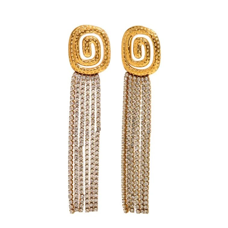 Athena Statement Earrings - Shop LINNY CO