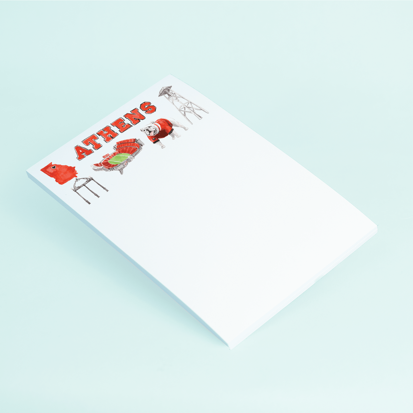 Athens Pattern Notepad - Shop LINNY CO