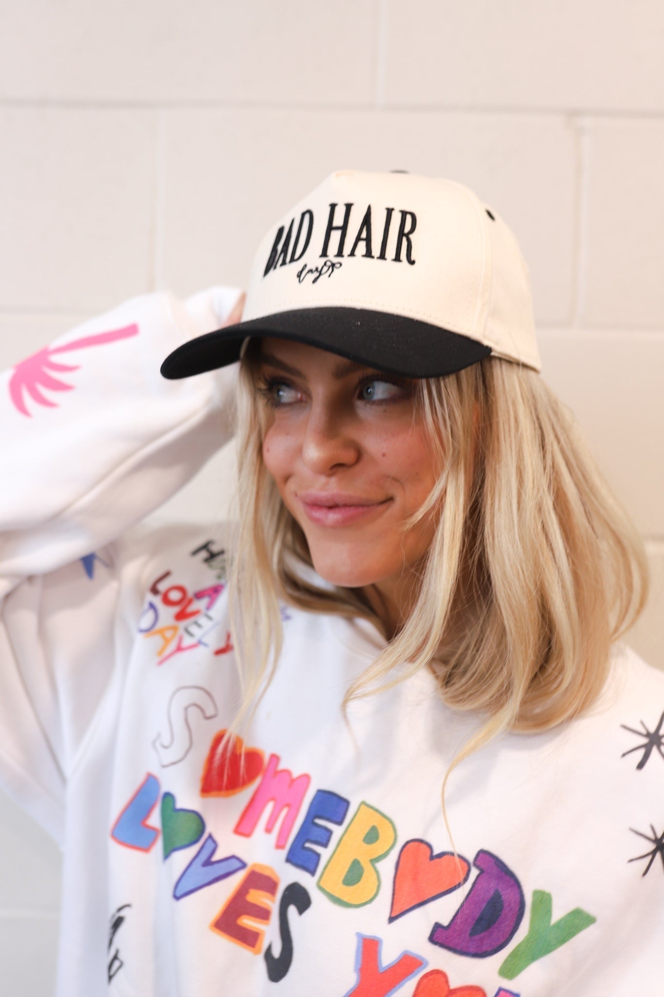 BAD HAIR DAY TRUCKER HAT - Shop LINNY CO