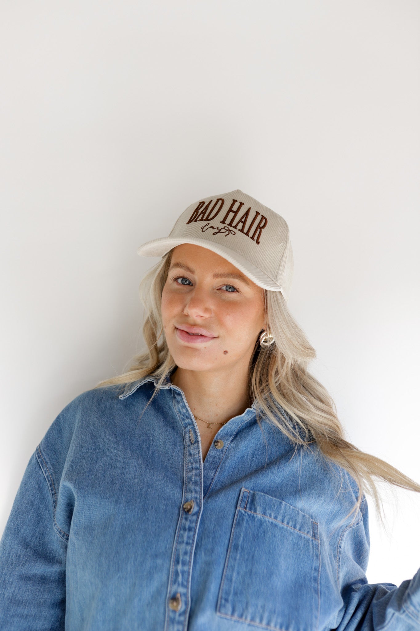 BAD HAIR DAY TRUCKER HAT - Shop LINNY CO