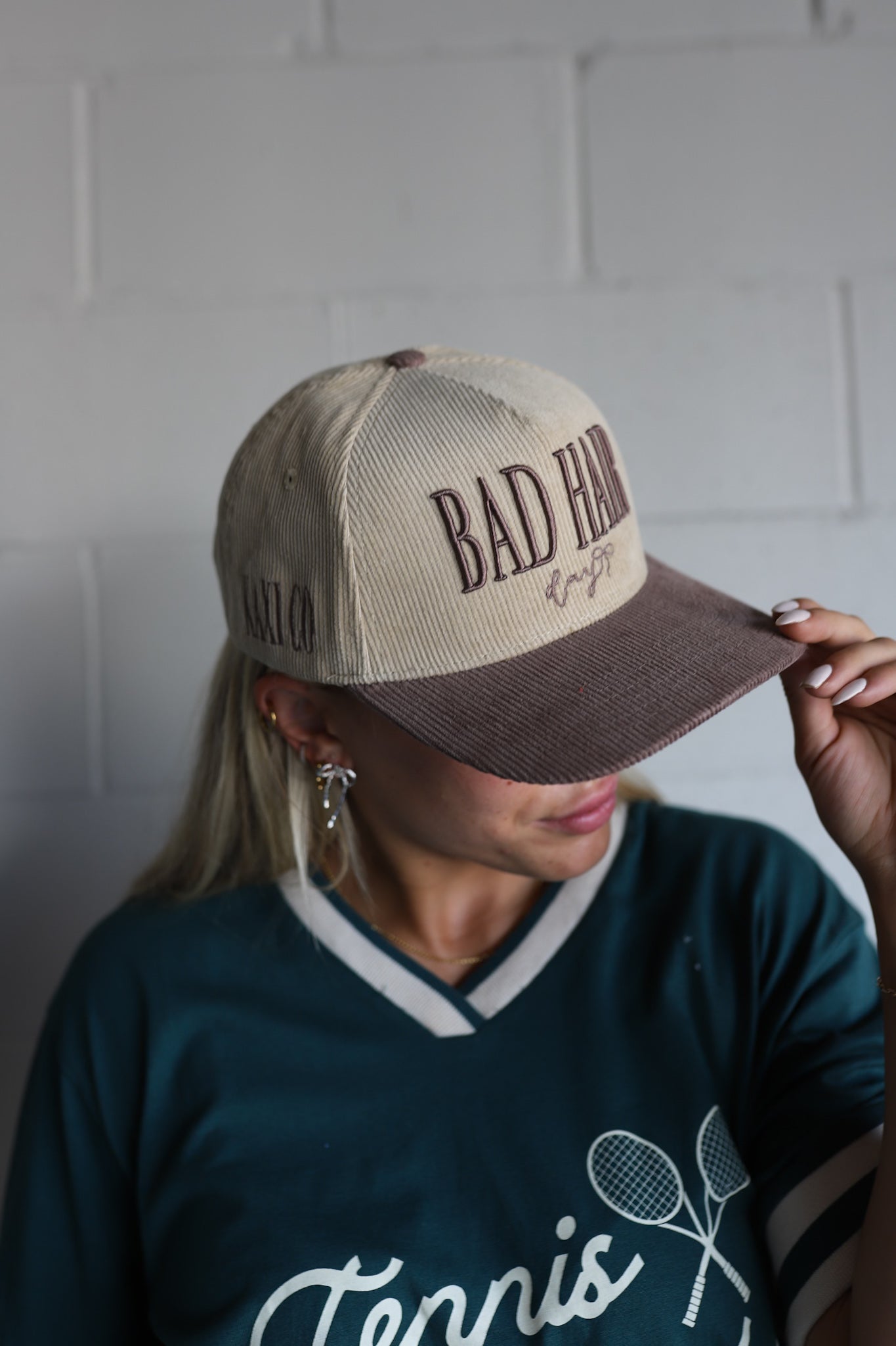 BAD HAIR DAY TRUCKER HAT - Shop LINNY CO
