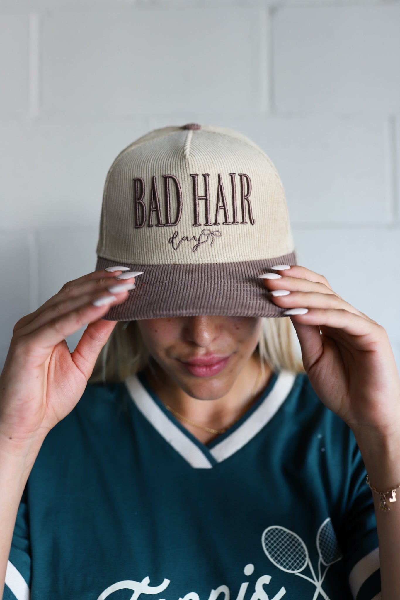 BAD HAIR DAY TRUCKER HAT - Shop LINNY CO