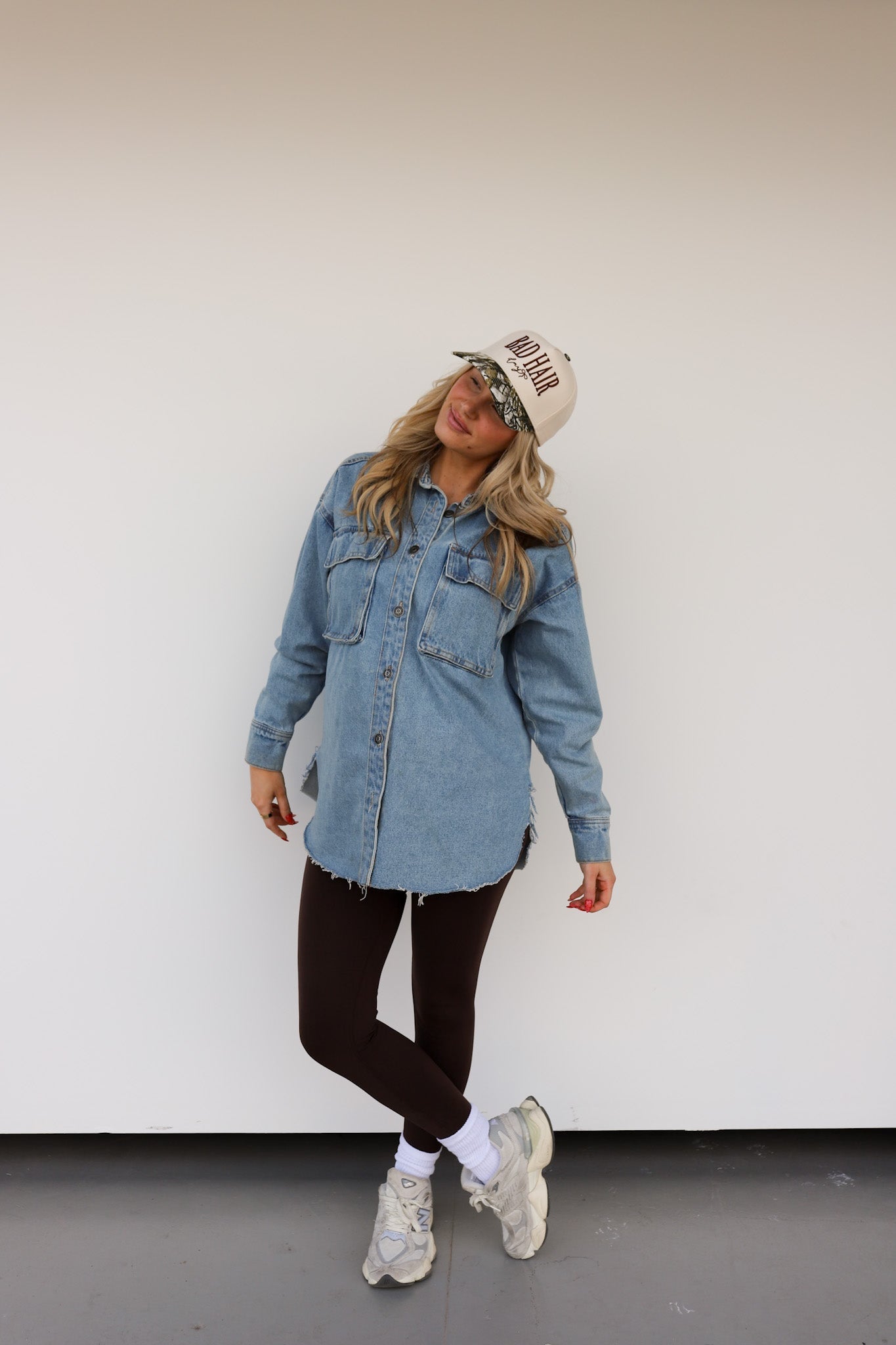 BAD HAIR DAY TRUCKER HAT - Shop LINNY CO