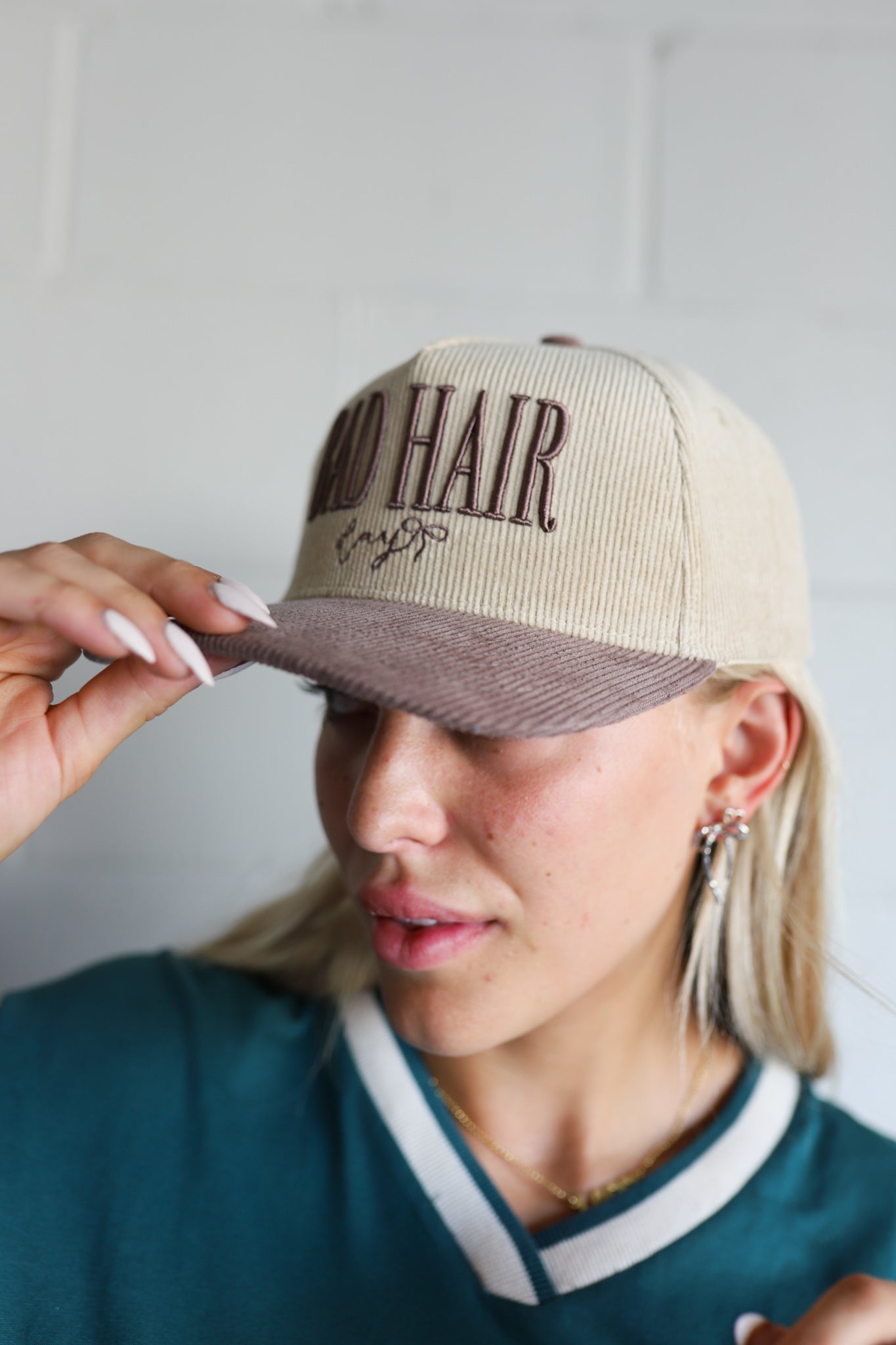 BAD HAIR DAY TRUCKER HAT - Shop LINNY CO