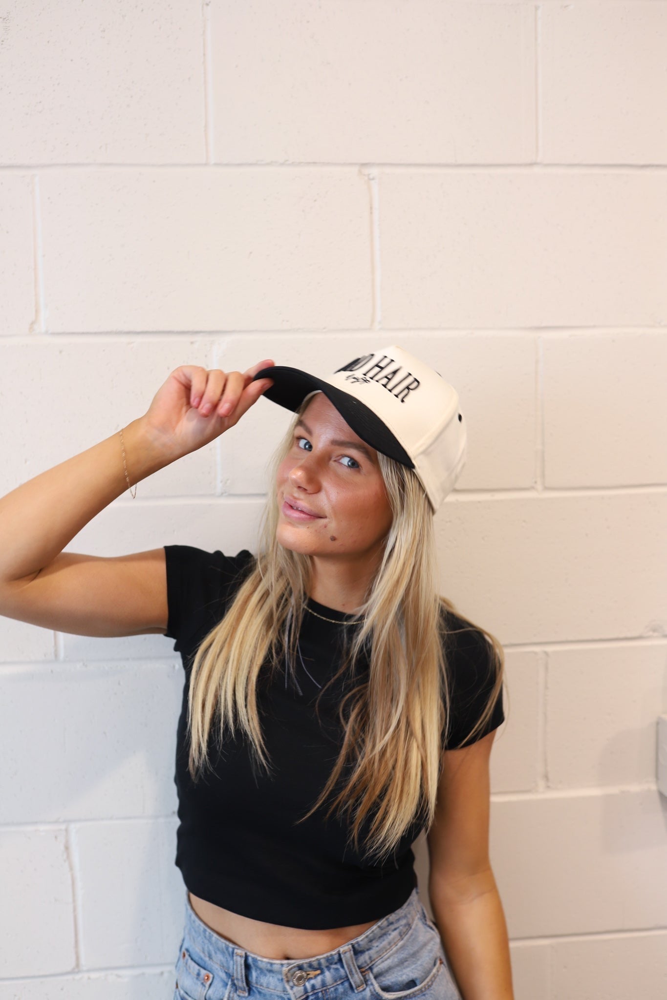 BAD HAIR DAY TRUCKER HAT - Shop LINNY CO