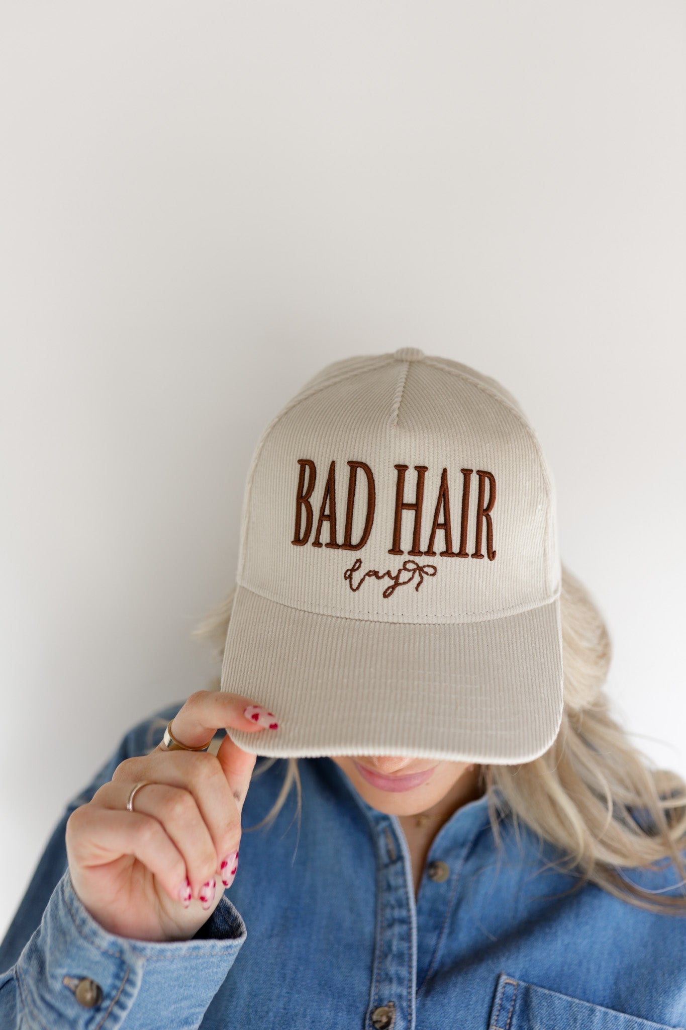 BAD HAIR DAY TRUCKER HAT - Shop LINNY CO