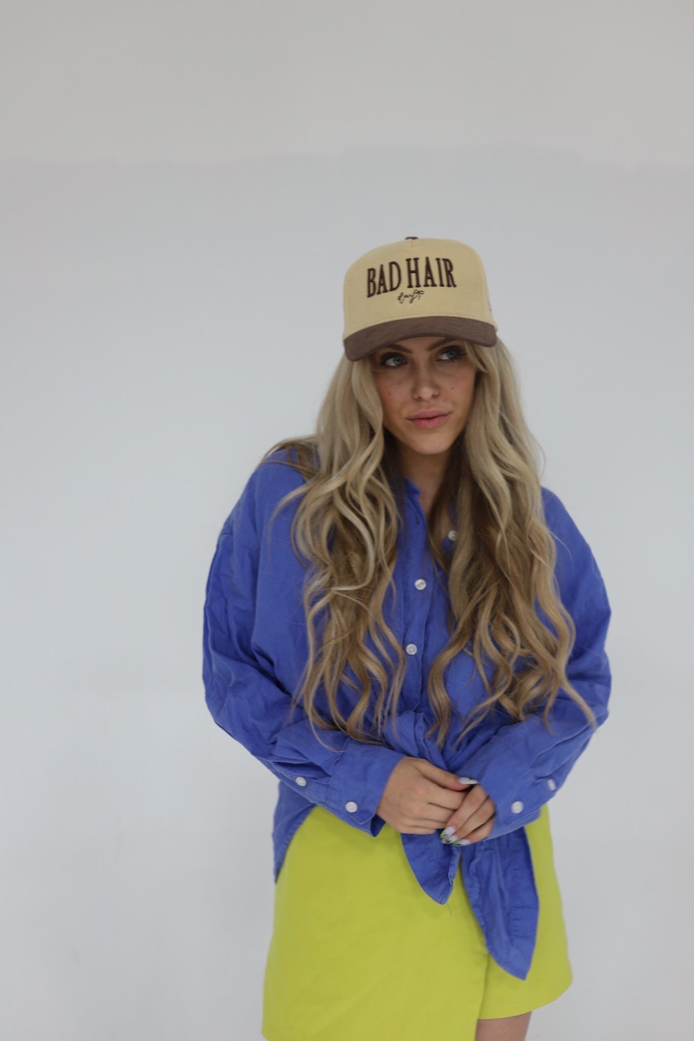 BAD HAIR DAY TRUCKER HAT - Shop LINNY CO