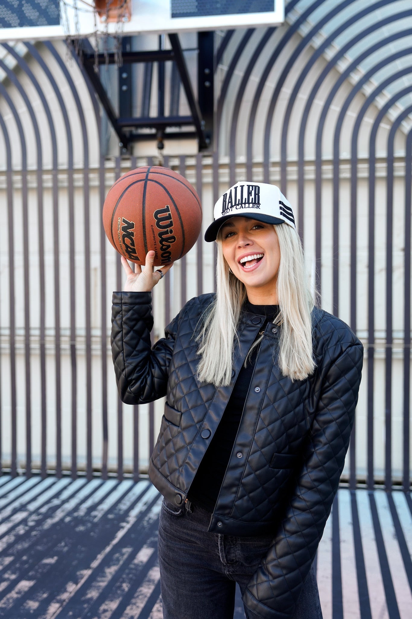 Baller - Black Vintage Trucker Hat - PREORDER - Shop LINNY CO