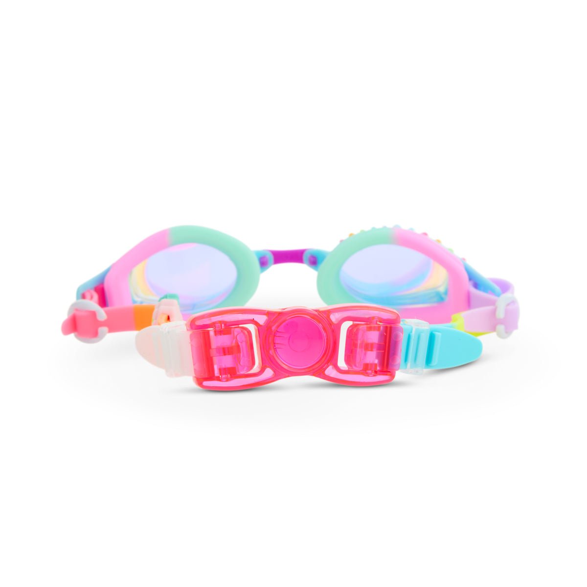 Barrier Reef Blue Tropical Getaway Girl Kids' Swim Goggles - Shop LINNY CO