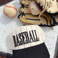 Baseball - Black Stripe Vintage Trucker Hat - PREORDER - Shop LINNY CO